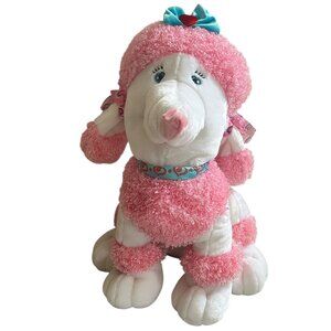 Dan Dee Collector’s Choice White Pink Poodle Plush Large Stuffed Animal Dog Pup